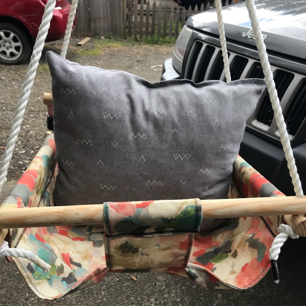 Hand made baby-toddler hammock swing!!